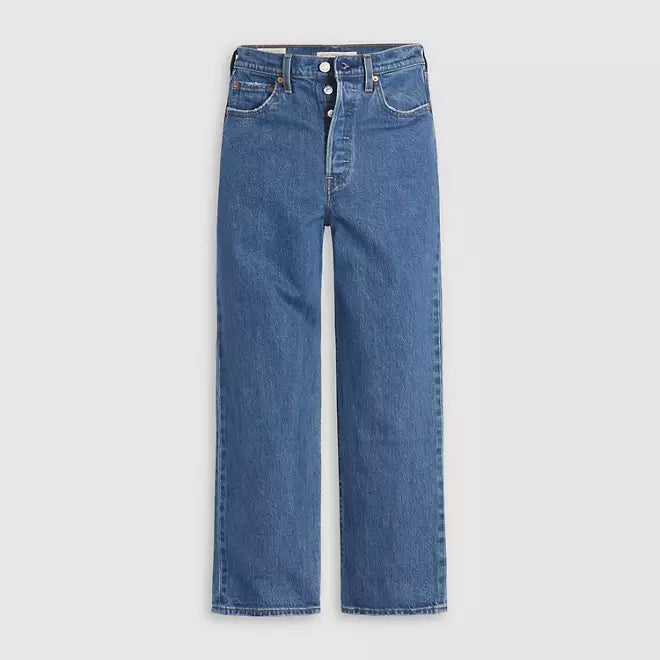Ribcage Straight Ankle 27" Jean - Jazz Pop