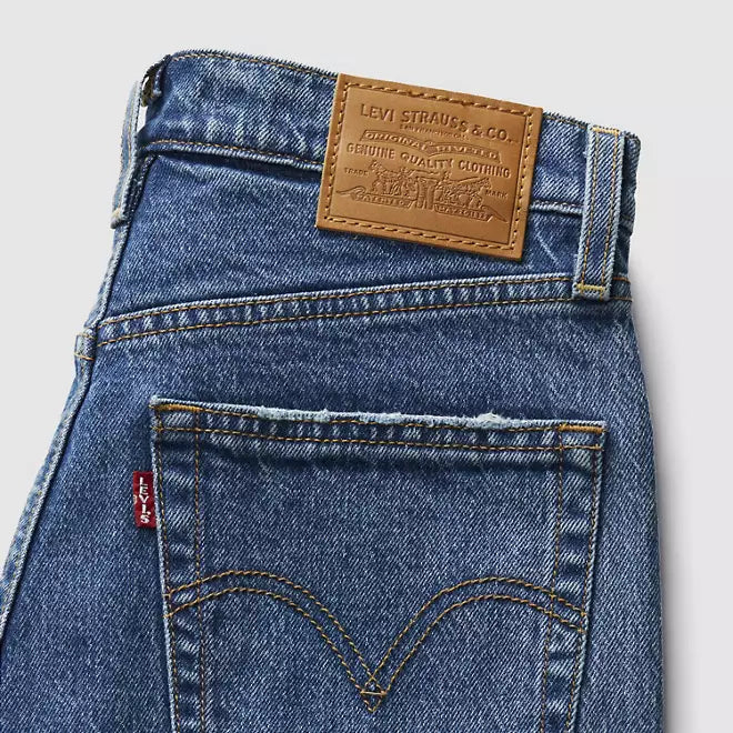 Ribcage Straight Ankle 27" Jean - Jazz Pop