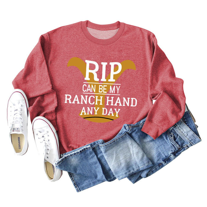 Red sweater (white color picture) / S