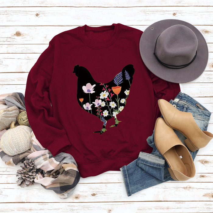 Wine red sweater (color picture) / S