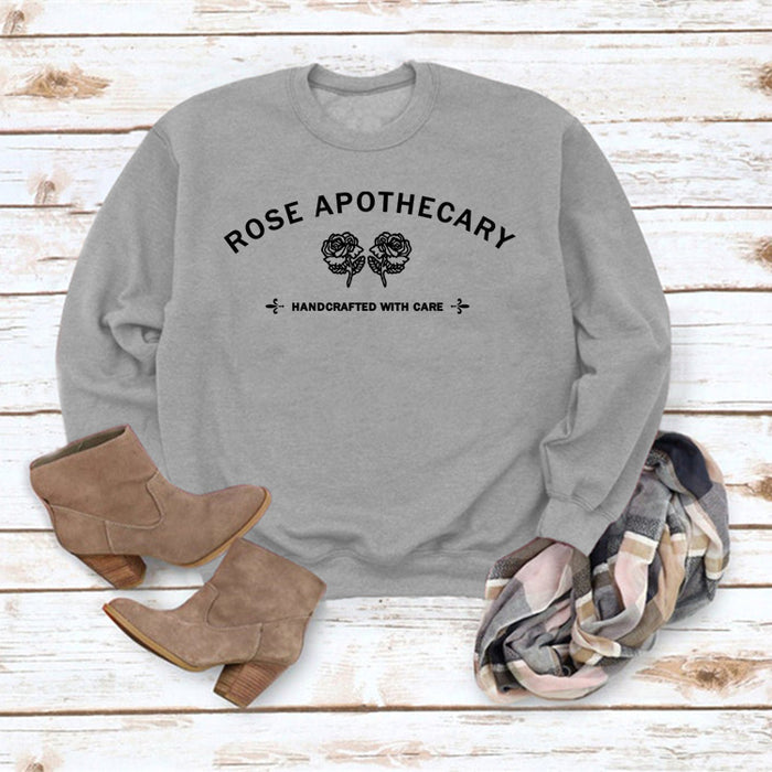 Gray sweater (black font) / S
