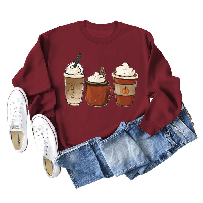 Wine red sweater (color picture) / S