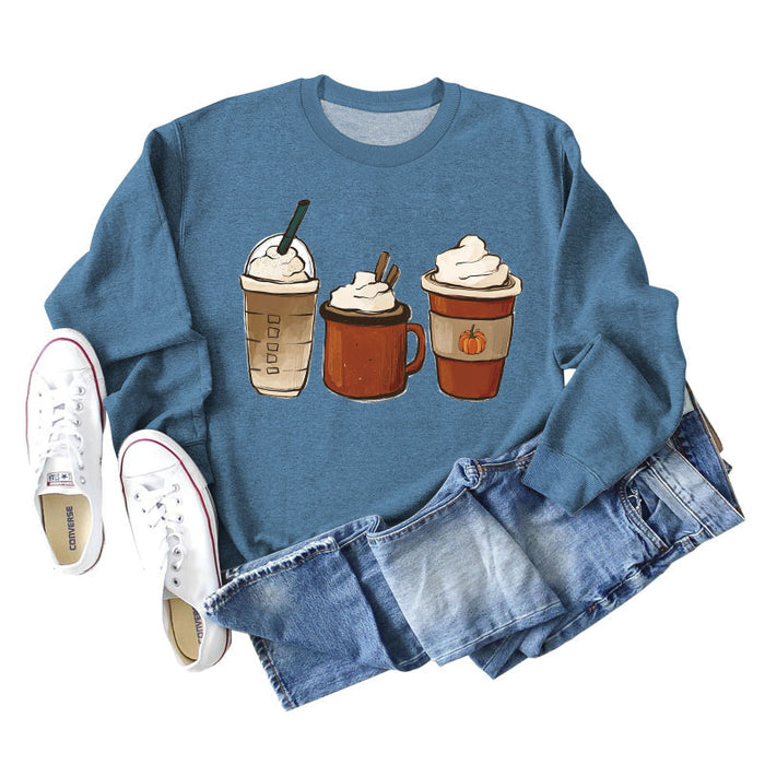 Blue sweater (color picture) / S