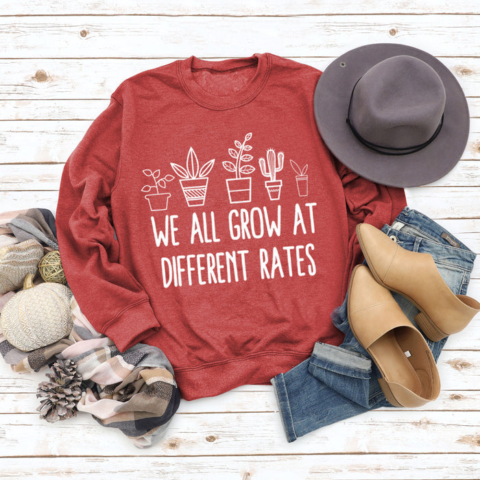 Red sweater (white font) / S