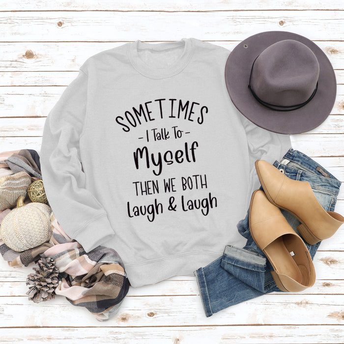 Round Neck Letter Patchwork Tops Long Sleeve SOME TIMES Print Loose Sweatshirt