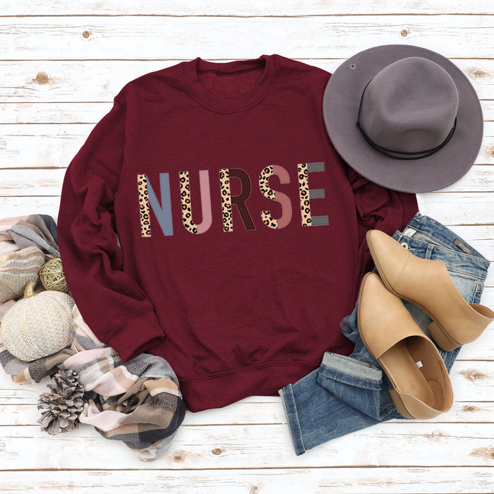 Wine red sweater (color picture) / S