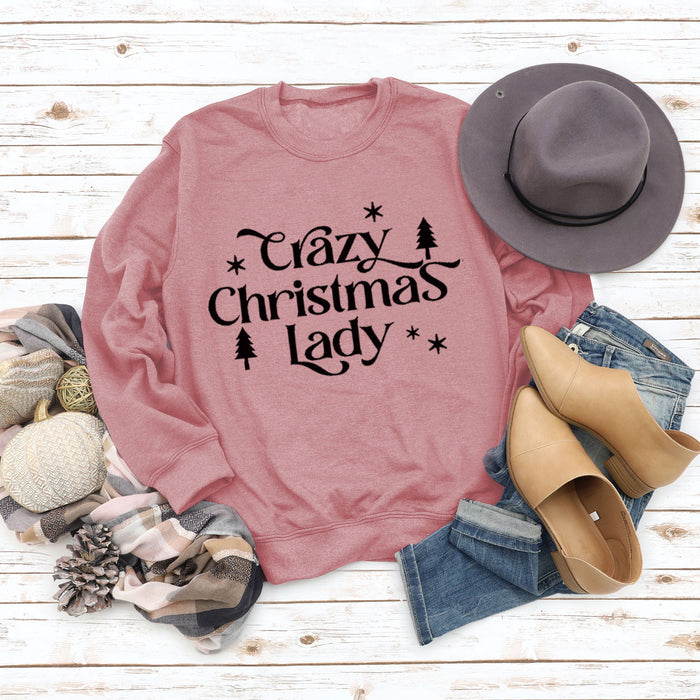 Rose gold sweater (black font) / S