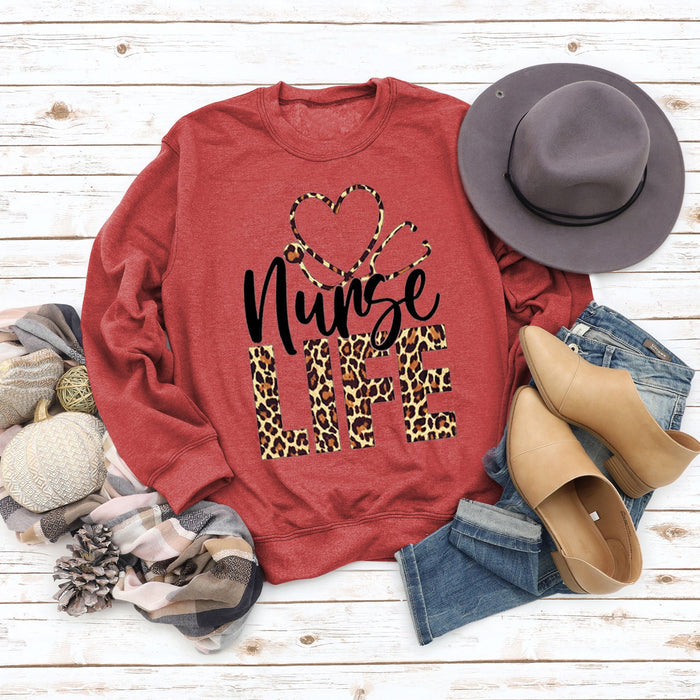 Red sweater (color picture) / S