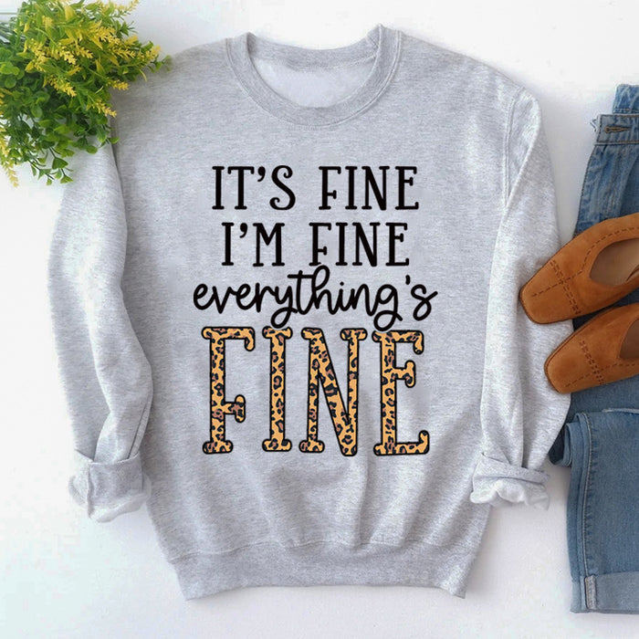 Grey sweater (black color picture) / S