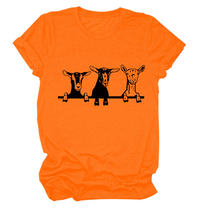 Orange (black font) / S