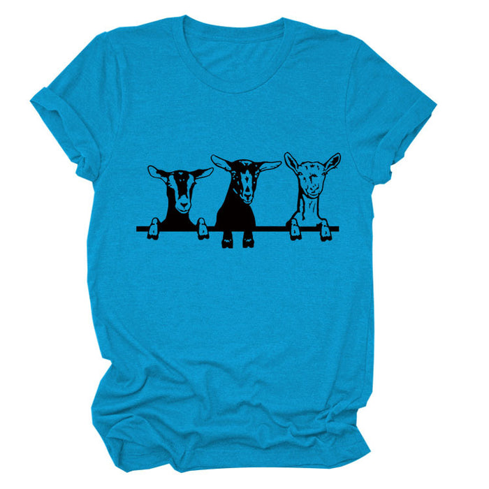 Lake blue (black font) / S