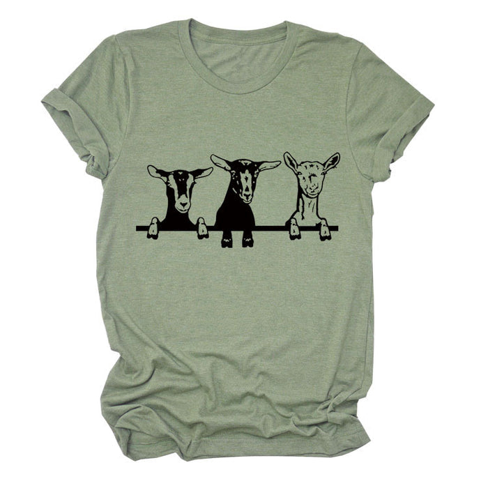 Olive Green (Black Font) / S