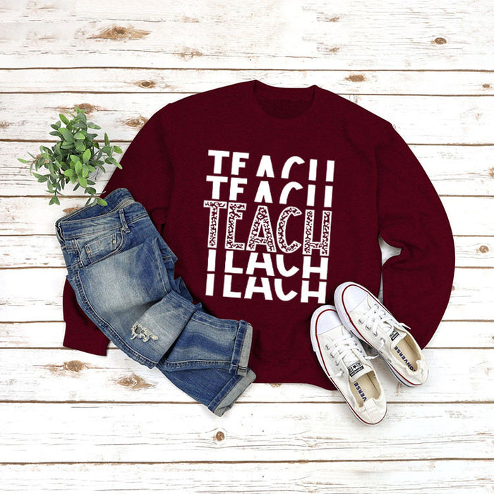 Wine red sweater (white color picture) / S
