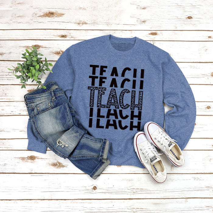 Blue sweater (black color picture) / S