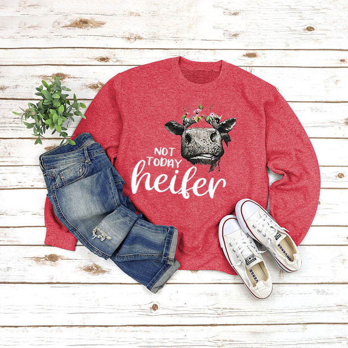 Red sweater (white color picture) / S