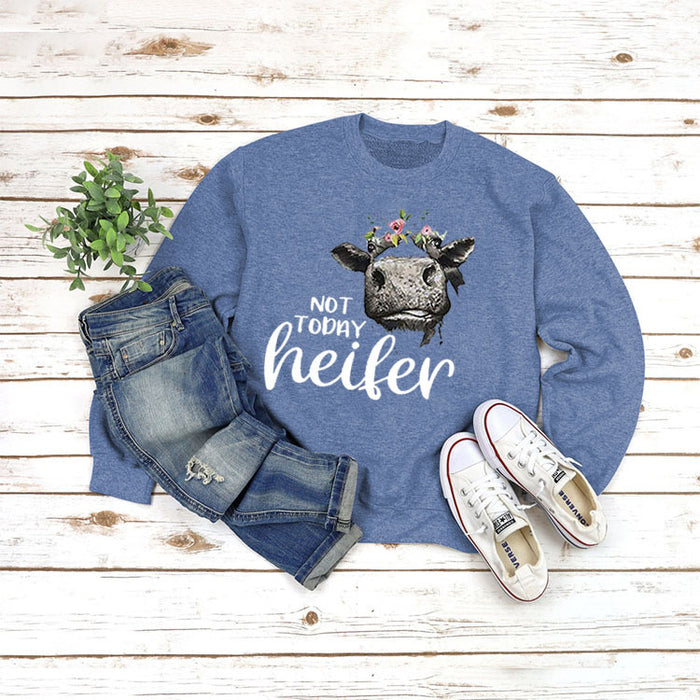 Blue sweater (white color picture) / S