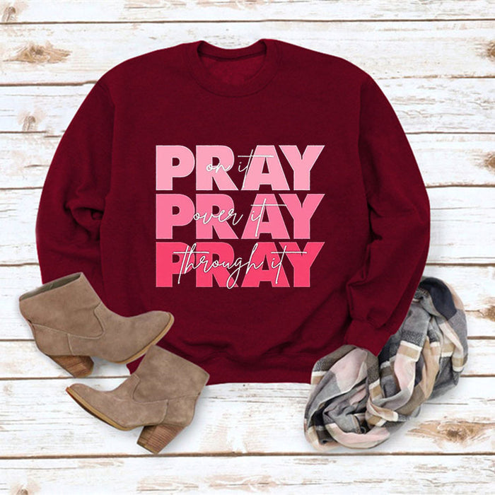 Wine red sweater (color picture) / S