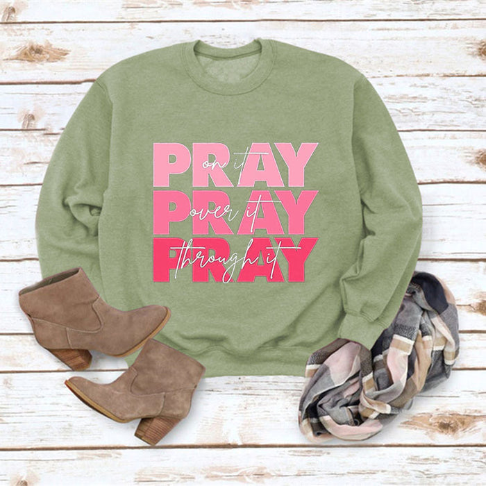 Olive green sweater (color picture) / S