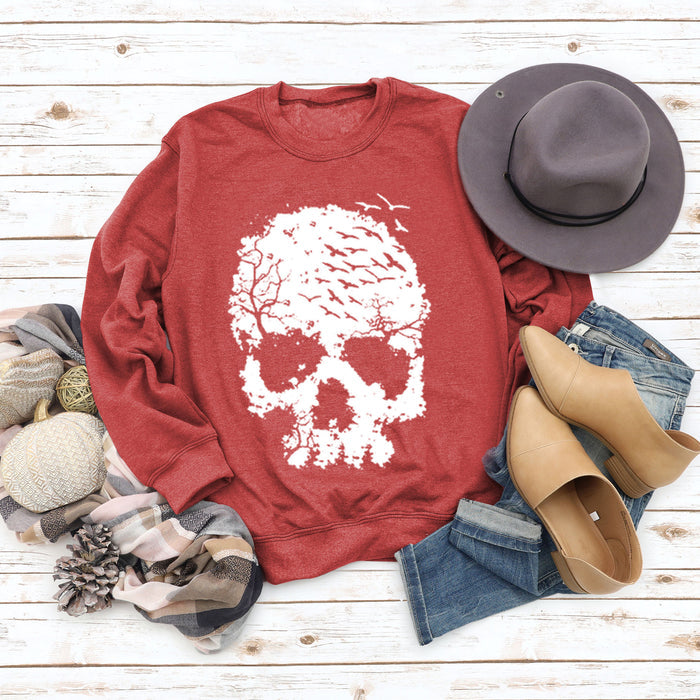 Red sweater (white color picture) / S