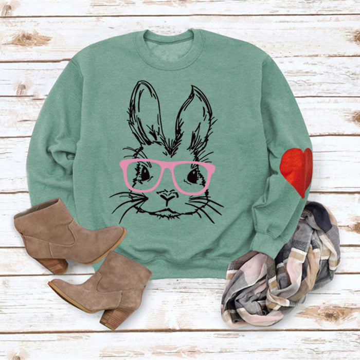 Light green sweater (black color picture) (love sweater) / S