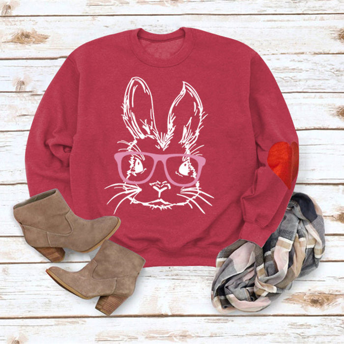 Red sweater (white color picture) (love sweater) / S