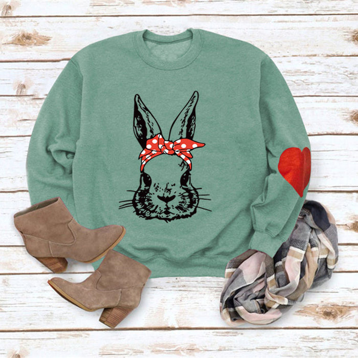 Light green sweater (black word color picture) / S