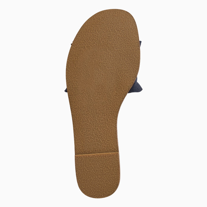 Rozette Ruffle Slide