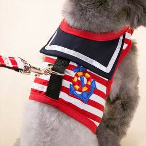 Sailor Inspired Pet Harness Vest Dog Harness Pet Clever Red XS
