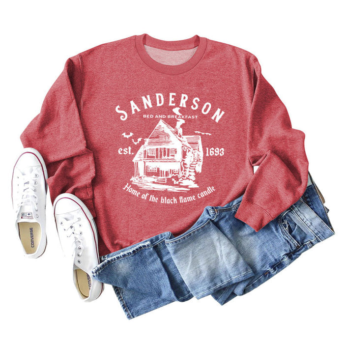 Red sweater (white color picture) / S