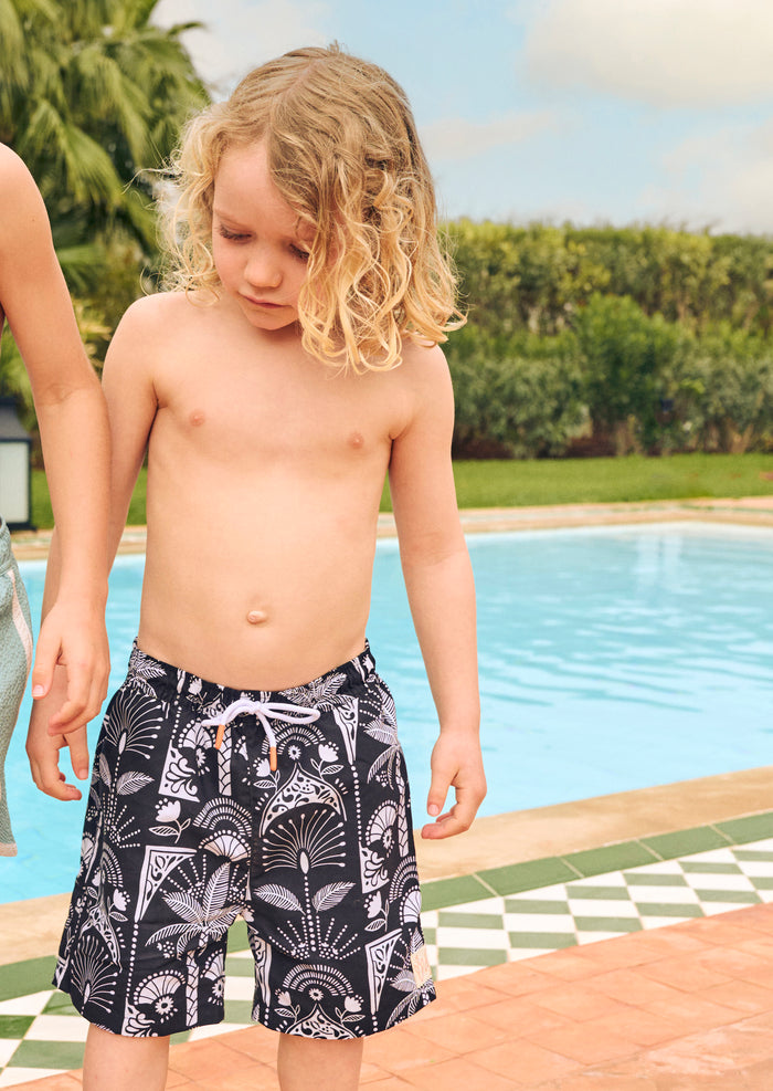 Sandy Print Swim Short