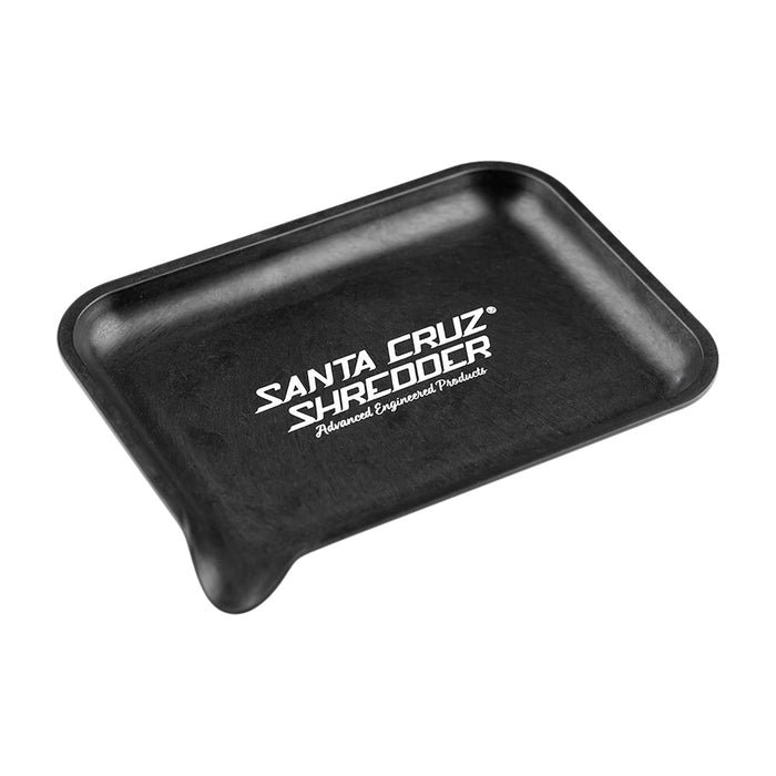 santa cruz shredder hemp rolling tray black biodegradable