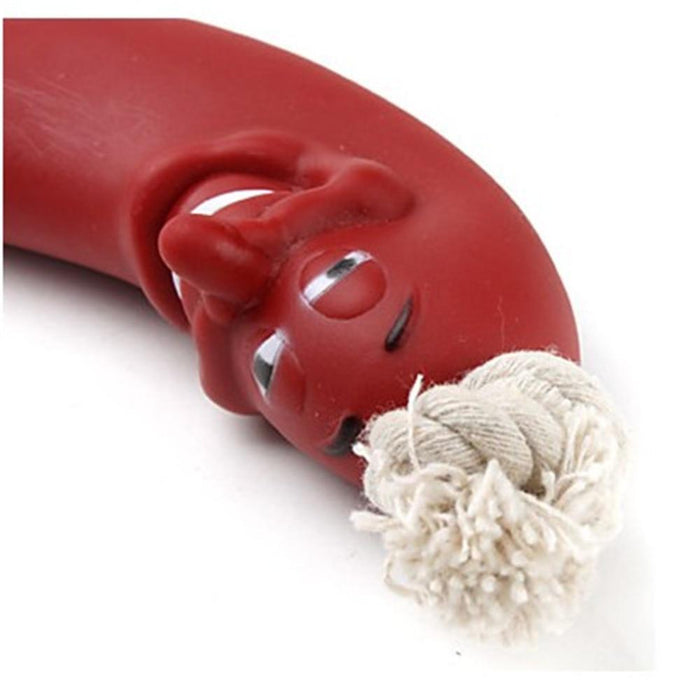 Sausage Squeaky Dog Toys Toys Pet Clever
