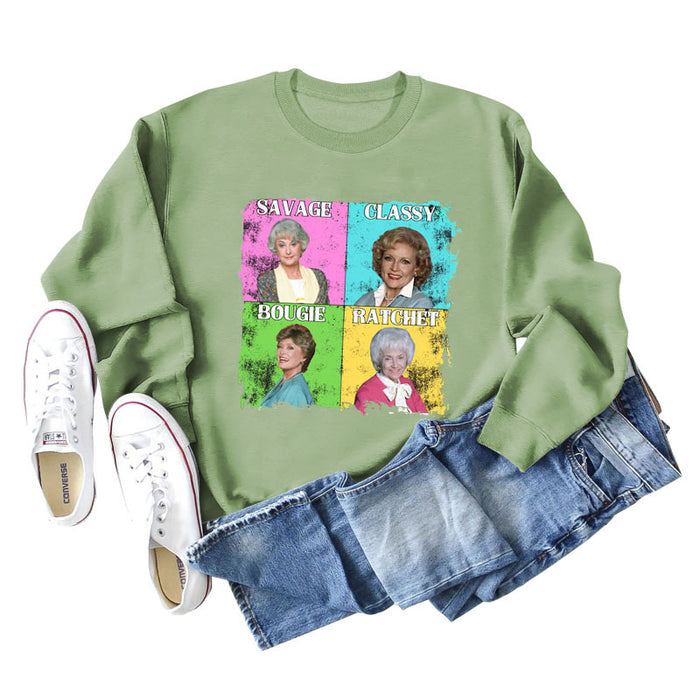 Olive green sweater (color picture) / S