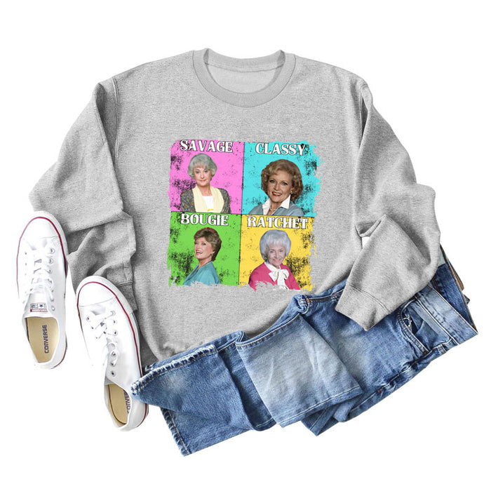 Gray sweater (color picture) / S