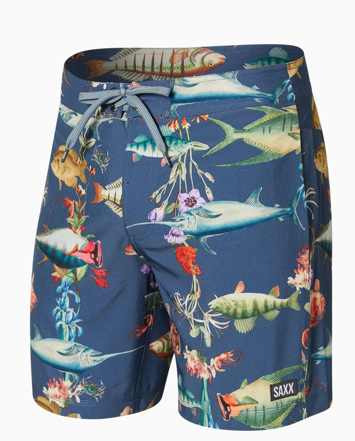 SAXX BETAWAVE 2IN1 BOARDIE SWIM SHORT 17