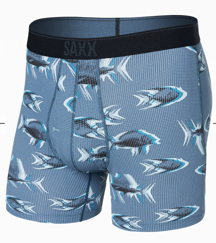 SAXX *QUEST QUICK DRY MESH BOXER BRIEF FLY
