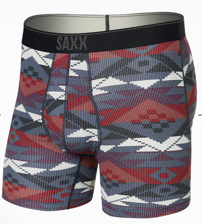SAXX *QUEST QUICK DRY MESH BOXER BRIEF FLY