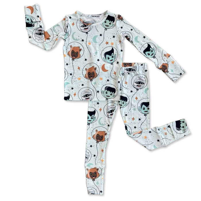 Scare In The Air All Wrapped Up Kid's Two Piece Jammie Set