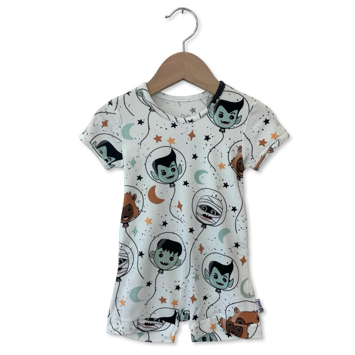 Scare In The Air Shorty Romper Luxe Edition | Cotton Bamboo Blend