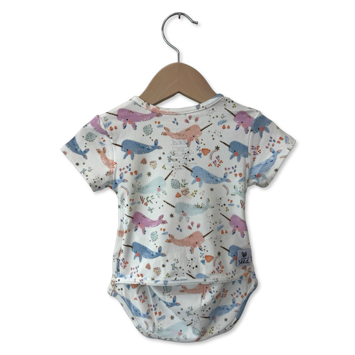 Sea Dreams Short Sleeve Snuggle Bug Bodysuit