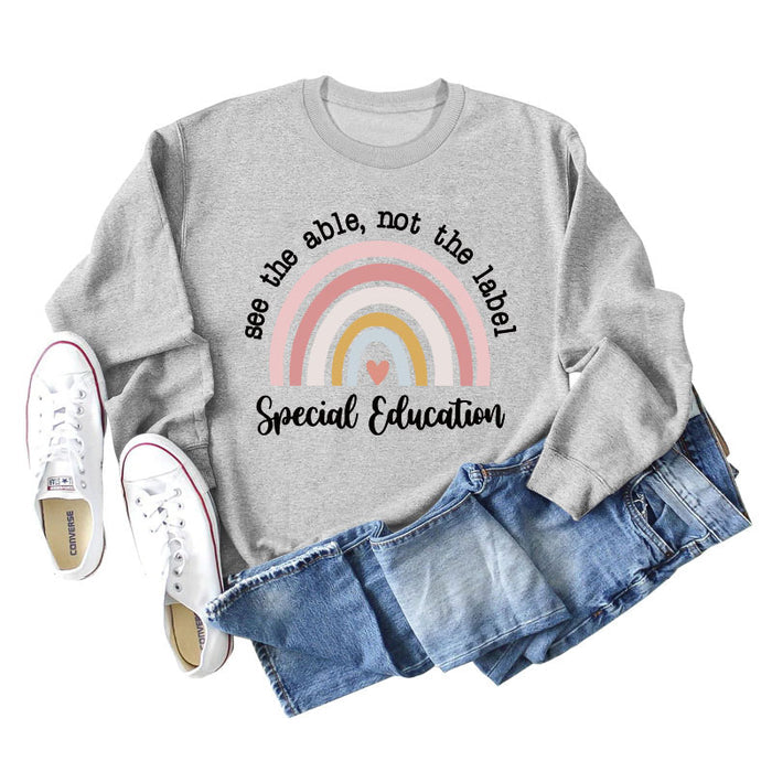 Grey sweater (black color picture) / S
