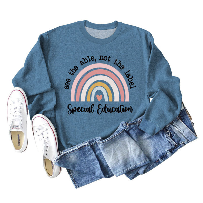 Blue sweater (black color picture) / S