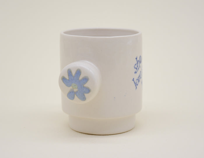 She Loves Me She Loves Me Not Espresso Mug
