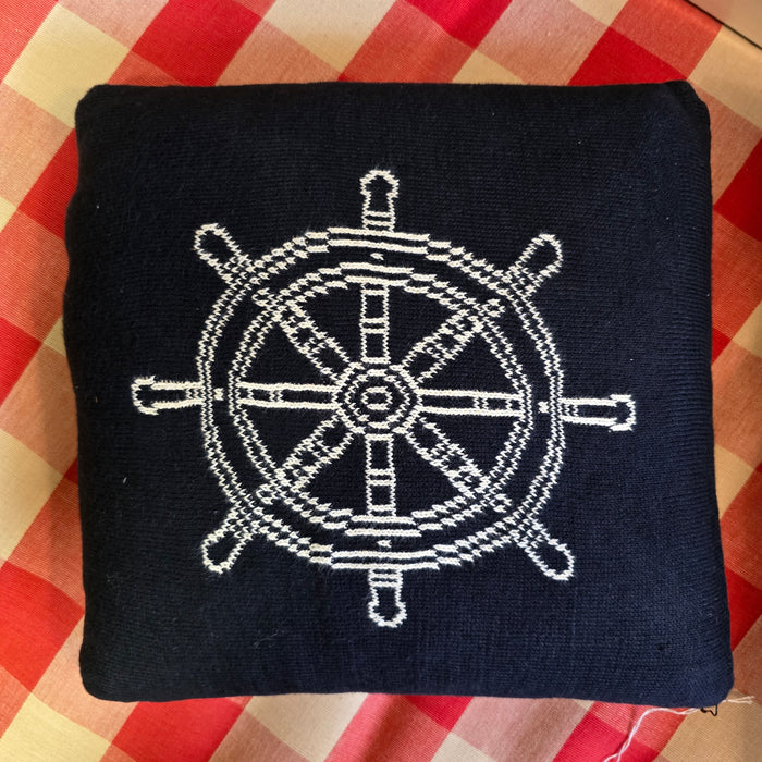 Ship Wheel Pillow