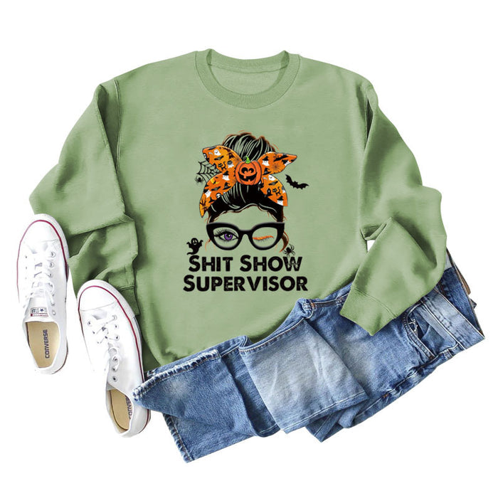 Olive green sweater (color picture) / S