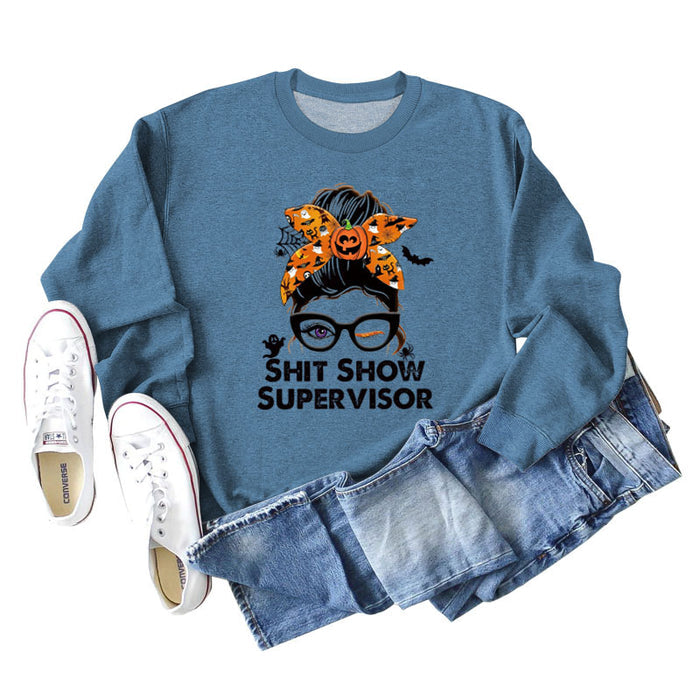 Blue sweater (color picture) / S