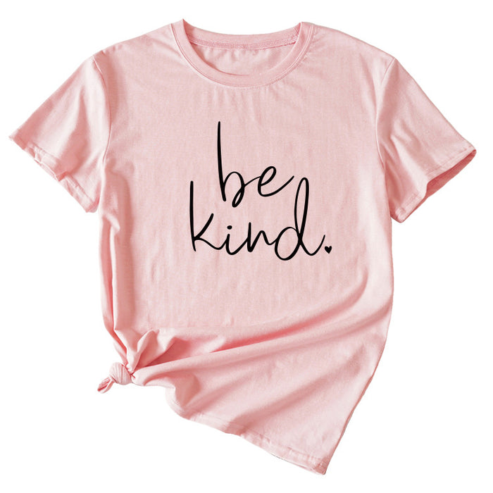 Pink (black font) / S