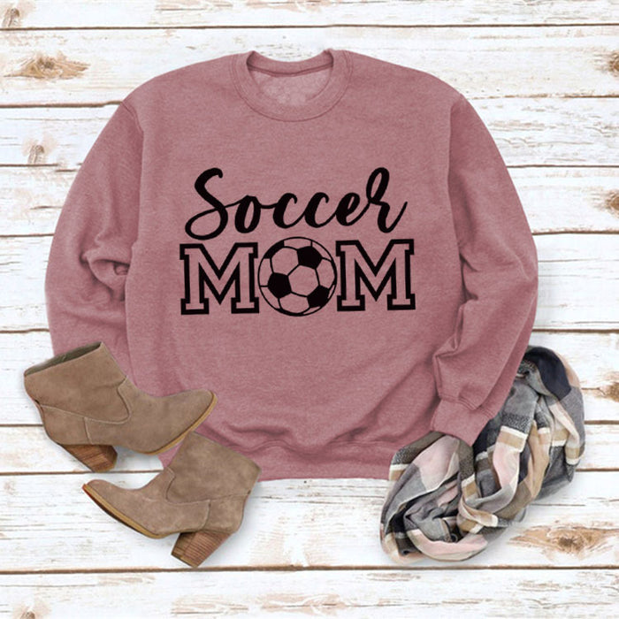 Rose gold sweater (black font) / S