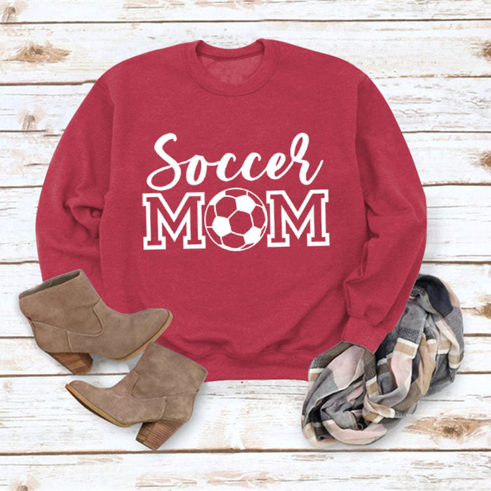 Red sweater (white font) / S