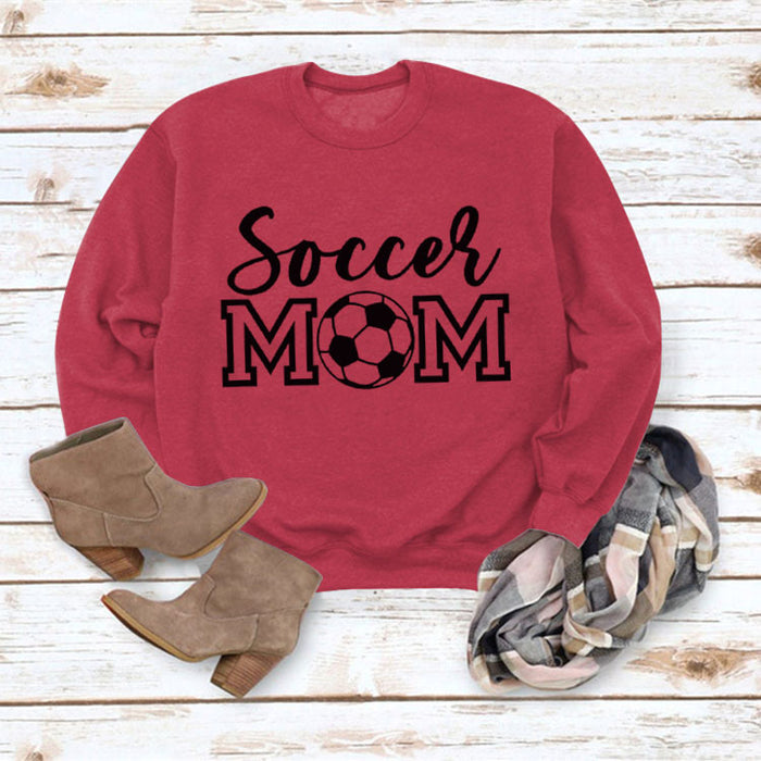 Red sweater (black font) / S